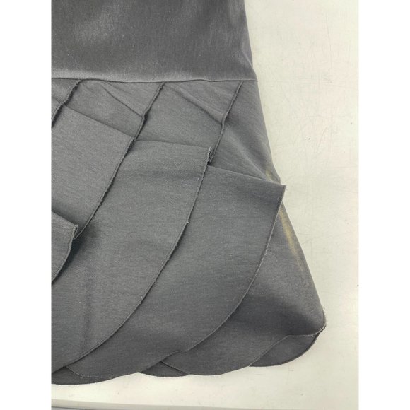 NWT Xscape by Joanna Chen Women's Black Ruffled Layered Stretch Skirt Size 6 - Picture 9 of 15